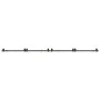 Kit de herrajes para puertas correderas acero negro 366 cm von , Türartikel - Ref: Foro24-3295801, Preis: 168,12 €, Rabatt: %