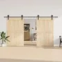 Kit de herrajes para puertas correderas acero negro 400 cm by , Door items - Ref: Foro24-3295798, Price: 123,82 €, Discount: %