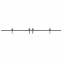 Kit de herrajes para puertas correderas acero negro 400 cm by , Door items - Ref: Foro24-3295798, Price: 123,82 €, Discount: %
