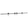 Kit de herrajes para puertas correderas acero negro 366 cm by , Door items - Ref: Foro24-3295793, Price: 79,32 €, Discount: %