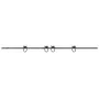 Kit de herrajes para puertas correderas acero negro 366 cm by , Door items - Ref: Foro24-3295793, Price: 79,32 €, Discount: %