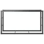 Leñero de acero negro 110x30x61 cm de , Bolsas y soportes de leña - Ref: Foro24-4018466, Precio: 31,05 €, Descuento: %