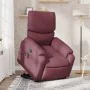 Sillón reclinable de masaje elevable tela morado de , Sillones - Ref: Foro24-3204843, Precio: 280,27 €, Descuento: %