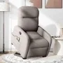 Sillón reclinable de masaje elevable tela gris taupé de , Sillones - Ref: Foro24-3302989, Precio: 297,45 €, Descuento: %