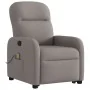 Sillón reclinable de masaje elevable tela gris taupé de , Sillones - Ref: Foro24-3302989, Precio: 297,45 €, Descuento: %