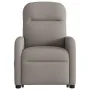 Sillón reclinable de masaje elevable tela gris taupé de , Sillones - Ref: Foro24-3302989, Precio: 297,45 €, Descuento: %