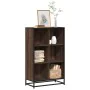 Estantería madera de ingeniería marrón roble 65,5x33x107,5 cm de , Librerías y estanterías - Ref: Foro24-849163, Precio: 92,7...