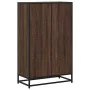 Estantería madera de ingeniería marrón roble 65,5x33x107,5 cm de , Librerías y estanterías - Ref: Foro24-849163, Precio: 92,7...