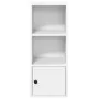 Estantería de madera de ingeniería blanca 31x24x77 cm de , Librerías y estanterías - Ref: Foro24-860328, Precio: 39,16 €, Des...