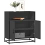 Aparador de madera de ingeniería negro 68x35x76 cm de , Aparadores - Ref: Foro24-848999, Precio: 85,80 €, Descuento: %