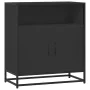 Aparador de madera de ingeniería negro 68x35x76 cm de , Aparadores - Ref: Foro24-848999, Precio: 85,80 €, Descuento: %