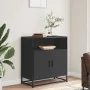 Aparador de madera de ingeniería negro 68x35x76 cm de , Aparadores - Ref: Foro24-848999, Precio: 85,80 €, Descuento: %