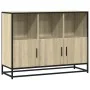 Aparador de madera contrachapada roble sonoma 100x35x76 cm de , Aparadores - Ref: Foro24-849030, Precio: 108,98 €, Descuento: %