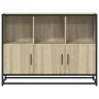 Aparador de madera contrachapada roble sonoma 100x35x76 cm de , Aparadores - Ref: Foro24-849030, Precio: 108,98 €, Descuento: %
