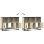 Aparador de madera contrachapada roble sonoma 100x35x76 cm de , Aparadores - Ref: Foro24-849030, Precio: 108,98 €, Descuento: %