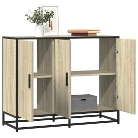 Aparador madera de ingeniería roble sonoma 94x35x76 cm by , Sideboards - Ref: Foro24-849005, Price: 113,18 €, Discount: %