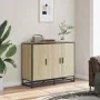 Aparador madera de ingeniería roble sonoma 94x35x76 cm de , Aparadores - Ref: Foro24-849005, Precio: 113,18 €, Descuento: %