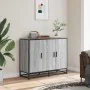 Aparador madera de ingeniería gris sonoma 94x35x76 cm de , Aparadores - Ref: Foro24-849007, Precio: 116,62 €, Descuento: %
