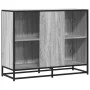 Aparador madera de ingeniería gris sonoma 94x35x76 cm de , Aparadores - Ref: Foro24-849007, Precio: 116,62 €, Descuento: %