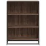 Estantería madera ingeniería roble marrón 80,5x35x107,5 cm de , Librerías y estanterías - Ref: Foro24-849123, Precio: 107,53 ...