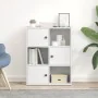 Estantería de madera de ingeniería blanca 60x24x76,5 cm de , Librerías y estanterías - Ref: Foro24-860382, Precio: 63,96 €, D...