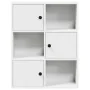 Estantería de madera de ingeniería blanca 60x24x76,5 cm de , Librerías y estanterías - Ref: Foro24-860382, Precio: 63,96 €, D...