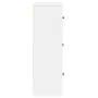 Estantería de madera de ingeniería blanca 60x24x76,5 cm de , Librerías y estanterías - Ref: Foro24-860382, Precio: 63,96 €, D...
