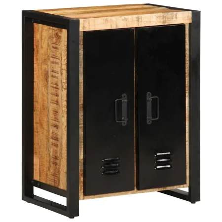 Aparador de madera maciza de mango rugosa 55x35x70 cm by , Sideboards - Ref: Foro24-4013573, Price: 191,25 €, Discount: %