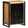 Aparador de madera maciza de mango rugosa 55x35x70 cm by , Sideboards - Ref: Foro24-4013573, Price: 191,25 €, Discount: %
