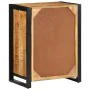 Aparador de madera maciza de mango rugosa 55x35x70 cm by , Sideboards - Ref: Foro24-4013573, Price: 191,25 €, Discount: %