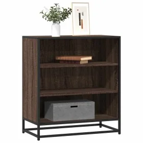 Aparador madera ingeniería y metal marrón roble 68x35x76 cm de , Aparadores - Ref: Foro24-848978, Precio: 87,68 €, Descuento: %