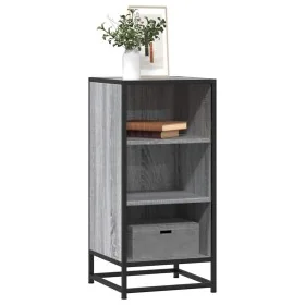 Aparador madera ingeniería y metal gris Sonoma 35,5x35x76 cm von , Sideboards - Ref: Foro24-848952, Preis: 60,51 €, Rabatt: %