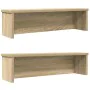 Estantes de cocina apilables 2 uds roble sonoma 50x15x16 cm de , Contenedores para utensilios de cocina - Ref: Foro24-860486,...