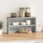 Estantes de cocina apilables 2 uds gris Sonoma 50x15x16 cm de , Contenedores para utensilios de cocina - Ref: Foro24-860492, ...