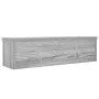 Estantes de cocina apilables 2 uds gris Sonoma 50x15x16 cm de , Contenedores para utensilios de cocina - Ref: Foro24-860492, ...