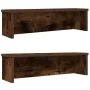 Estantes de cocina apilables 2 uds roble ahumado 60x15x16 cm de , Contenedores para utensilios de cocina - Ref: Foro24-860508...