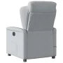 Sillón reclinable de masaje de tela gris claro de , Sillones - Ref: Foro24-4015586, Precio: 203,84 €, Descuento: %