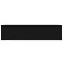 Mueble de TV con luces LED roble negro 100X35,5x25 cm de , Muebles TV - Ref: Foro24-860239, Precio: 87,93 €, Descuento: %