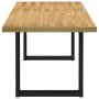 Mesa de comedor "NOAIN" patas U madera maciza pino 180x90x75 cm de , Mesas de cocina y de comedor - Ref: Foro24-3328259, Prec...