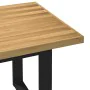 Mesa de comedor "NOAIN" patas U madera maciza pino 180x90x75 cm de , Mesas de cocina y de comedor - Ref: Foro24-3328259, Prec...