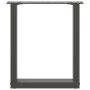 Patas para mesa de centro en forma de U 2 uds antracita acero by , Table legs - Ref: Foro24-4013150, Price: 51,44 €, Discount: %