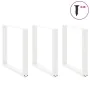 Patas para mesa centro forma U 3 uds blanco 90x(72-73) cm acero de , Patas para mesas - Ref: Foro24-4013209, Precio: 134,33 €...