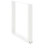 Patas para mesa centro forma U 3 uds blanco 90x(72-73) cm acero de , Patas para mesas - Ref: Foro24-4013209, Precio: 134,33 €...