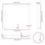 Patas para mesa centro forma U 3 uds blanco 90x(72-73) cm acero de , Patas para mesas - Ref: Foro24-4013209, Precio: 134,33 €...