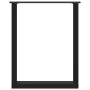 Patas para mesa centro forma U 3 uds acero negro 70x(72-73) cm de , Patas para mesas - Ref: Foro24-4013200, Precio: 113,90 €,...