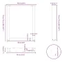 Patas para mesa centro forma U 3 uds acero negro 70x(72-73) cm de , Patas para mesas - Ref: Foro24-4013200, Precio: 113,90 €,...