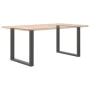 Patas mesa centro forma U 2uds antracita 80x(72-73)cm acero de , Patas para mesas - Ref: Foro24-4013190, Precio: 92,27 €, Des...