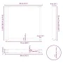 Patas mesa centro forma U 2uds antracita 80x(72-73)cm acero de , Patas para mesas - Ref: Foro24-4013190, Precio: 92,27 €, Des...