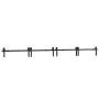 Kit de herrajes para puertas correderas acero negro 366 cm by , Door items - Ref: Foro24-3295803, Price: 181,96 €, Discount: %