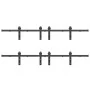 Kit de herrajes para puertas correderas acero negro 366 cm by , Door items - Ref: Foro24-3295803, Price: 181,96 €, Discount: %